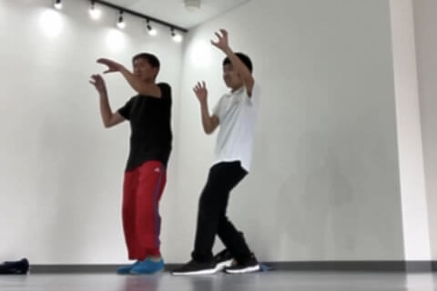 ダンス部の様子